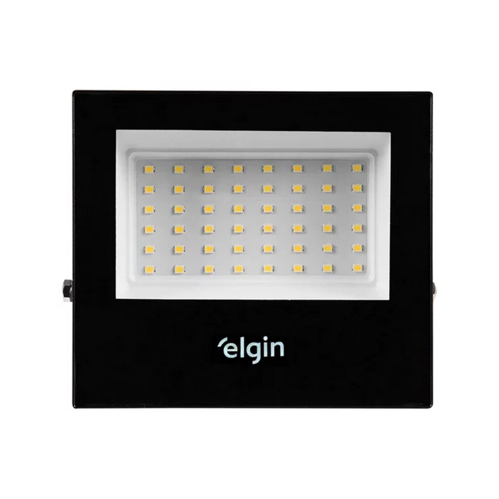 Refletor Led Elgin 50W 6500k 4.000 Lúmens Bivolt - 48RLED50HP00