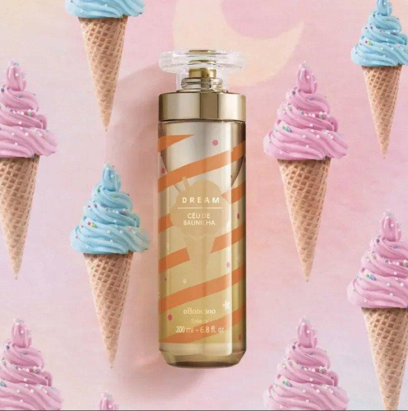 Body Splash Colônia Dream Céu de Baunilha 200ml O Boticário