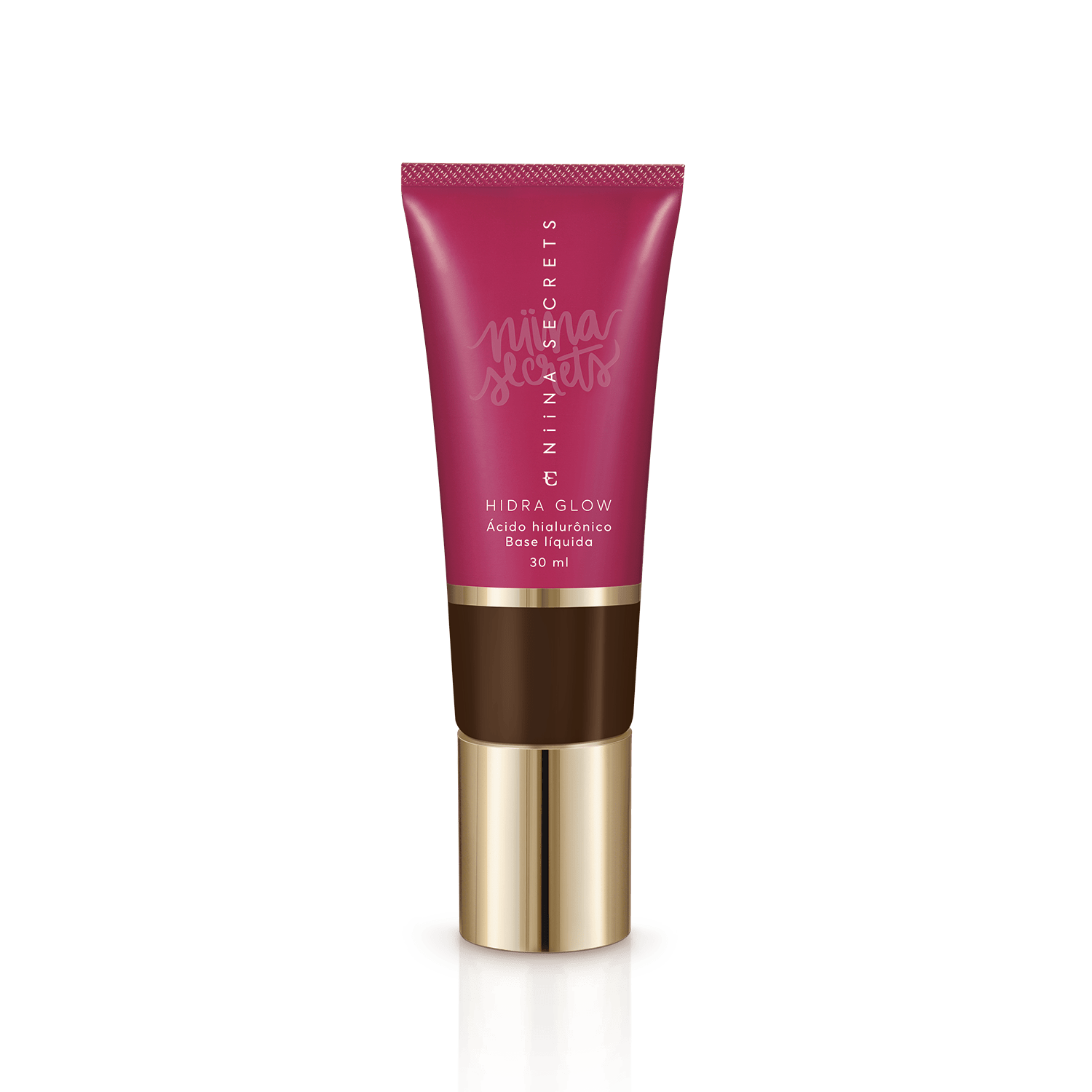 Base Líquida Niina Secrets Hidra Glow Cor 100 30ml
