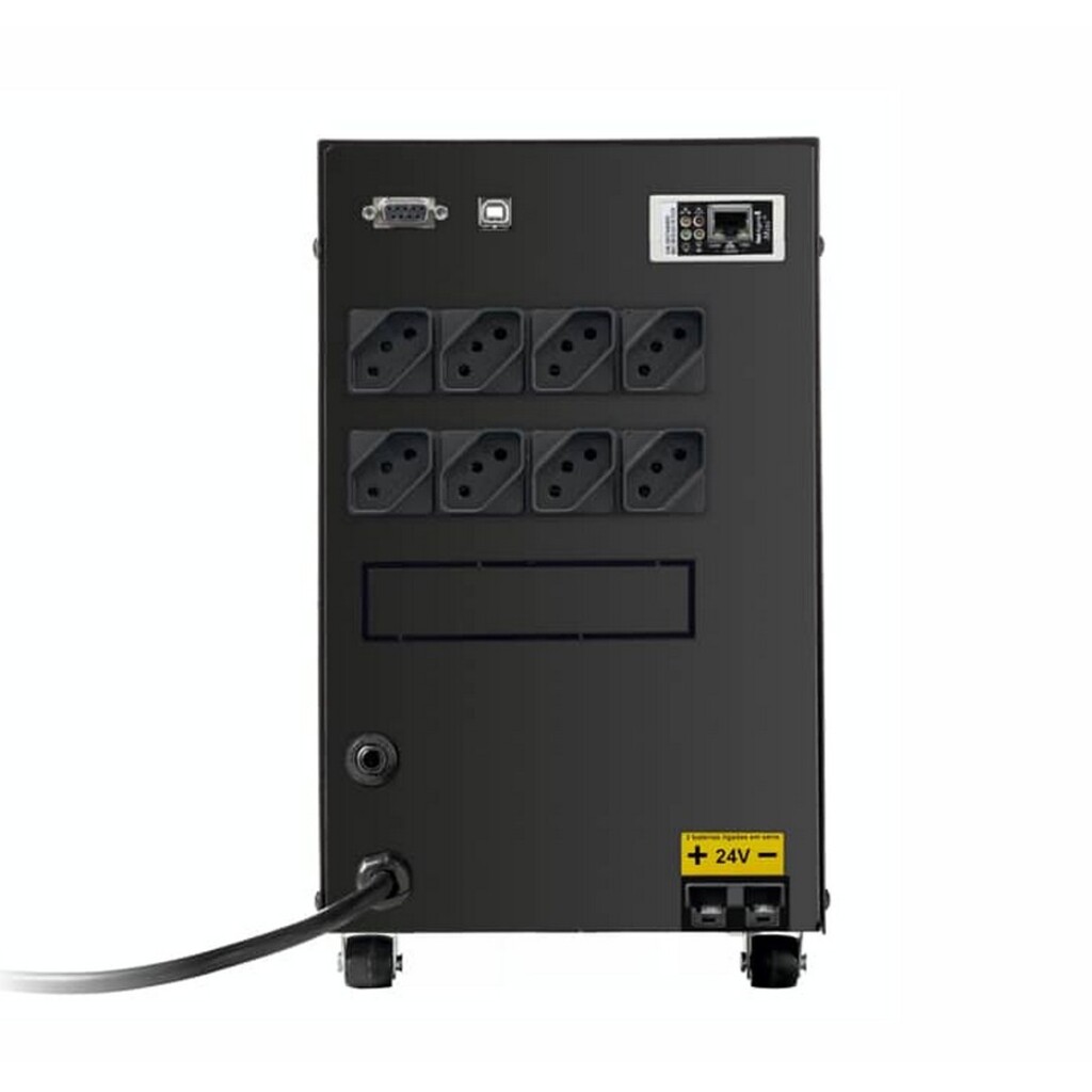 No-Break Senoidal TS Shara Ups 2.2 KVA Entrada Bivolt e Saída Bivolt 4 Baterias - USB + RS232+SNMP - com Conexão para bateria Externa - 4521