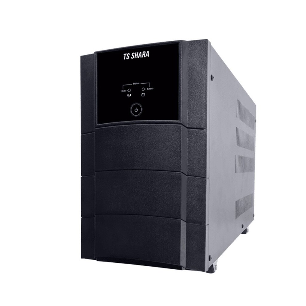 No-Break Senoidal TS Shara Ups 2.2 KVA Entrada Bivolt e Saída Bivolt 4 Baterias - USB + RS232+SNMP - com Conexão para bateria Externa - 4521