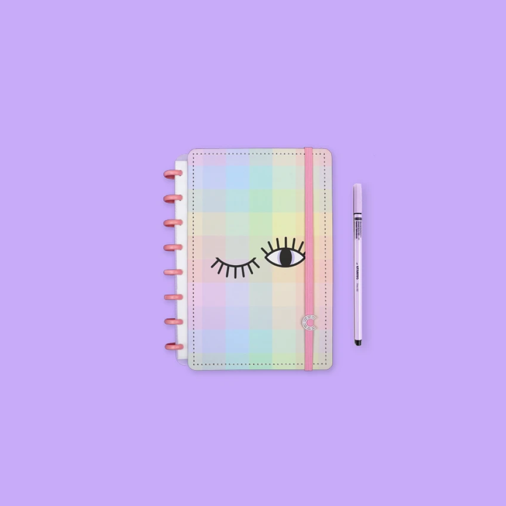 Caderno Inteligente Eyeconic A5 60 Folhas com Pautas 20 Folhas sem Pauta