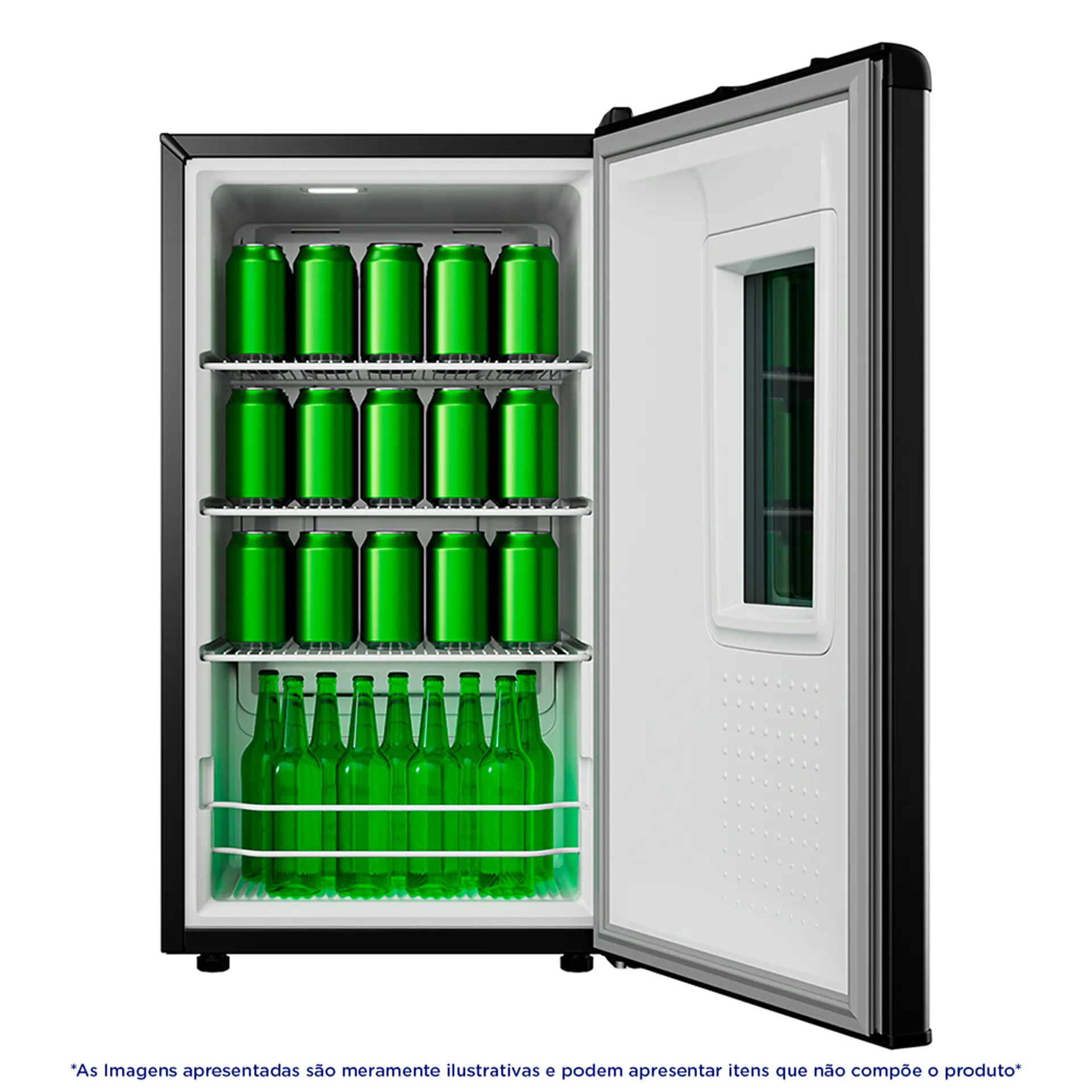 Cervejeira Consul 82L Frost Free CZD12MT - Titanium - 110 Volts