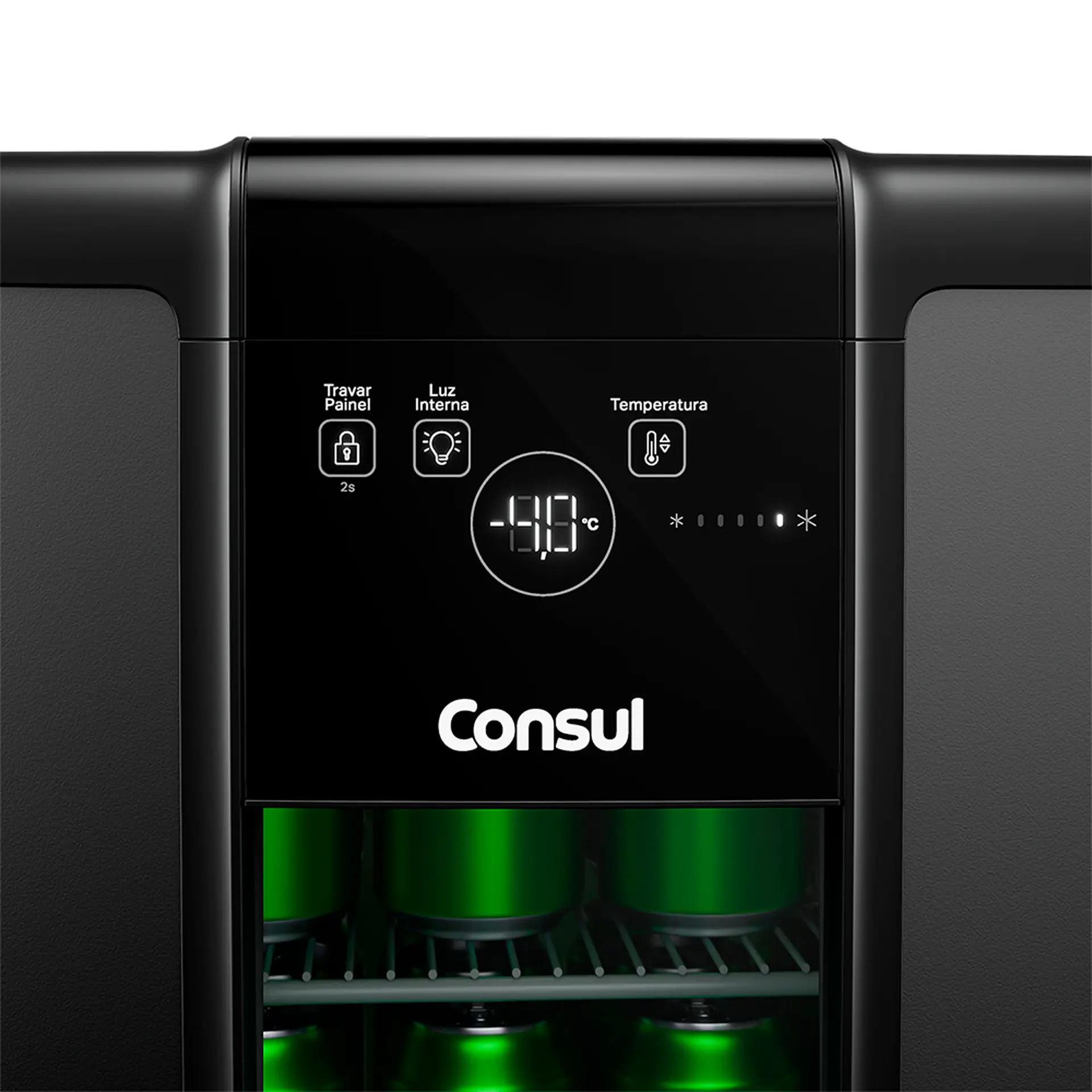 Cervejeira Consul 82L Frost Free CZD12MT - Titanium - 110 Volts