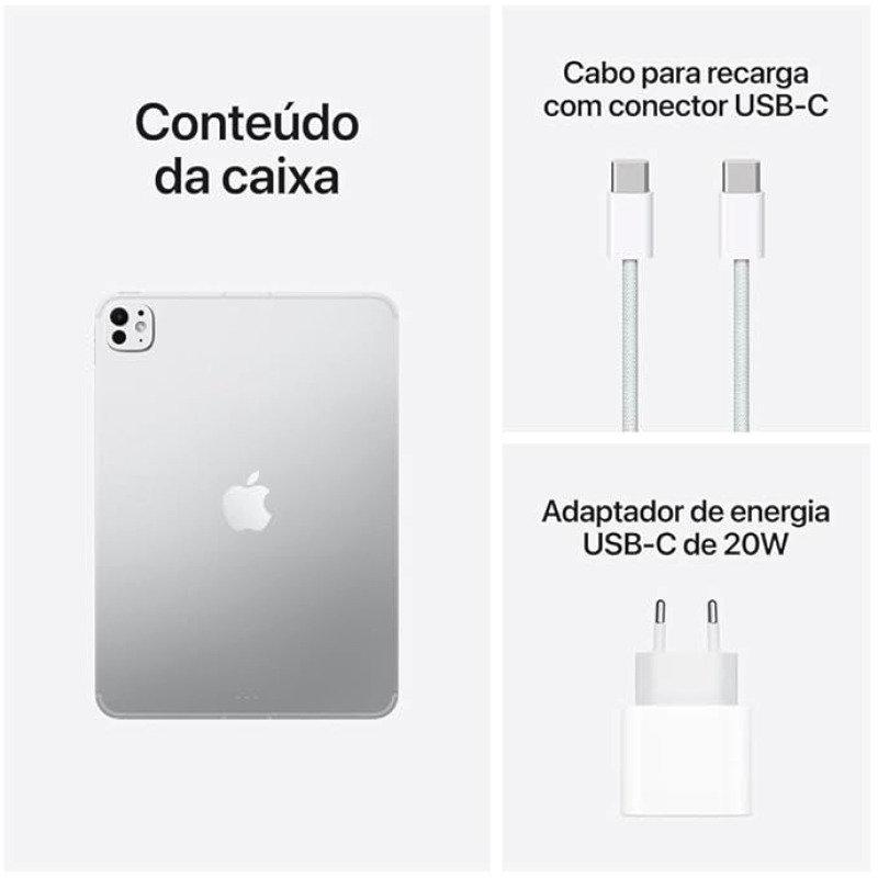 Apple Ipad Pro M5 11 Polegadas Wi-Fi Cellular 256 GB Silver