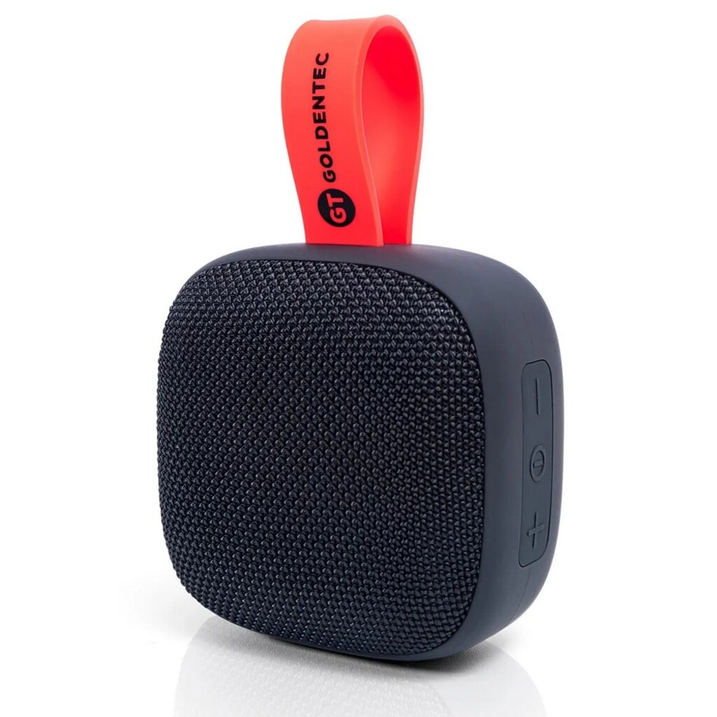 Caixa de Som Portátil GT Connect Goldentec 10W Preto Bluetooth, Auxiliar, TWS, Resistente a água - 61455