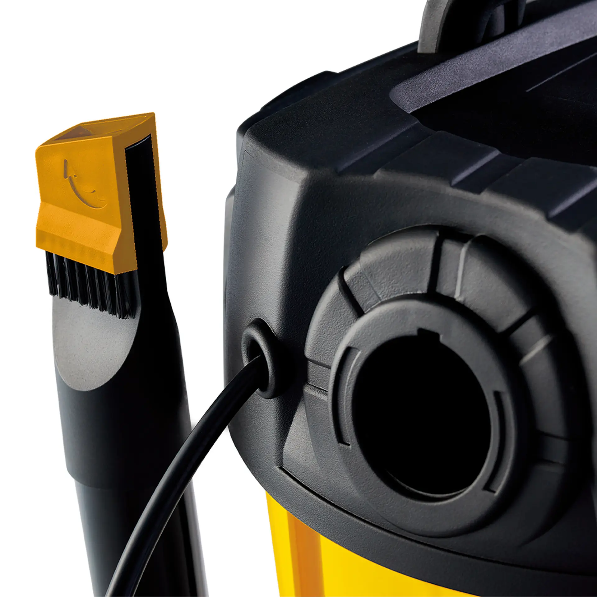 Aspirador Wap GTW10 Pó e Água 10L 1400W Filtro Removível Bocal de Sopro - Amarelo/Preto - 110 Volts