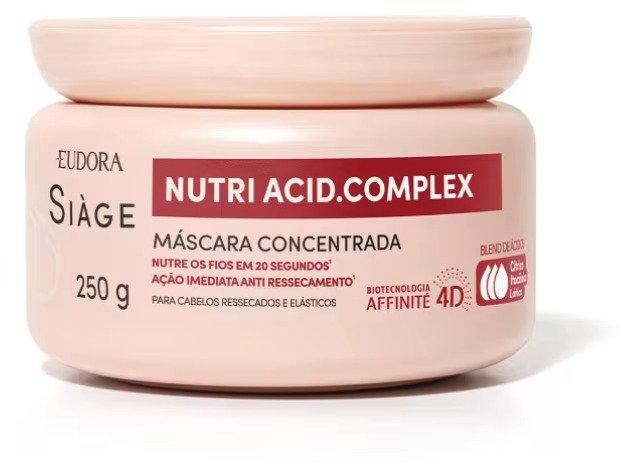 Máscara Capilar Concentrada Siàge Nutri Acid.Complex 250g Eudora