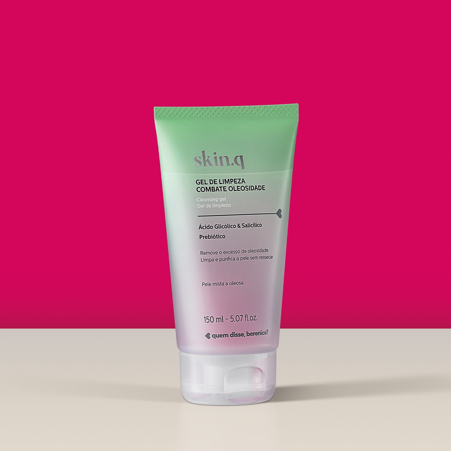 Gel de Limpeza Facial Combate Oleosidade Skin.q Quem Disse, Berenice? 150ml
