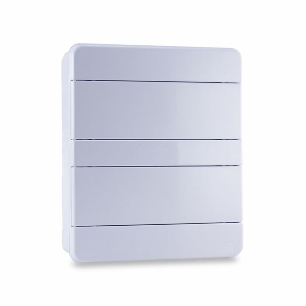 Quadro de Distribuição Embutir 24 Din Force Line - Branco - 600300019