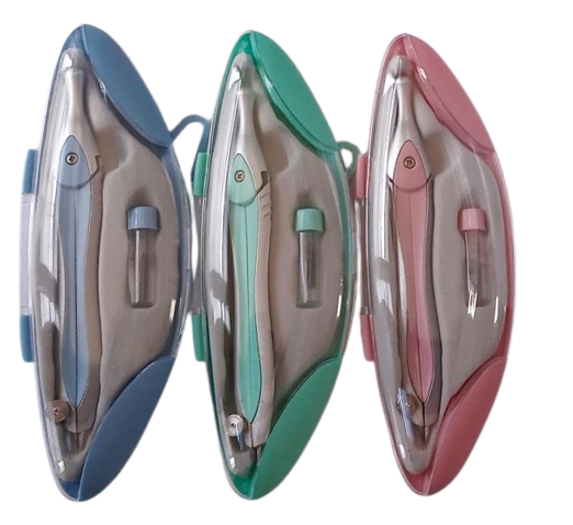 Compasso BRW Escolar Metálico Tons Pastel Sortido