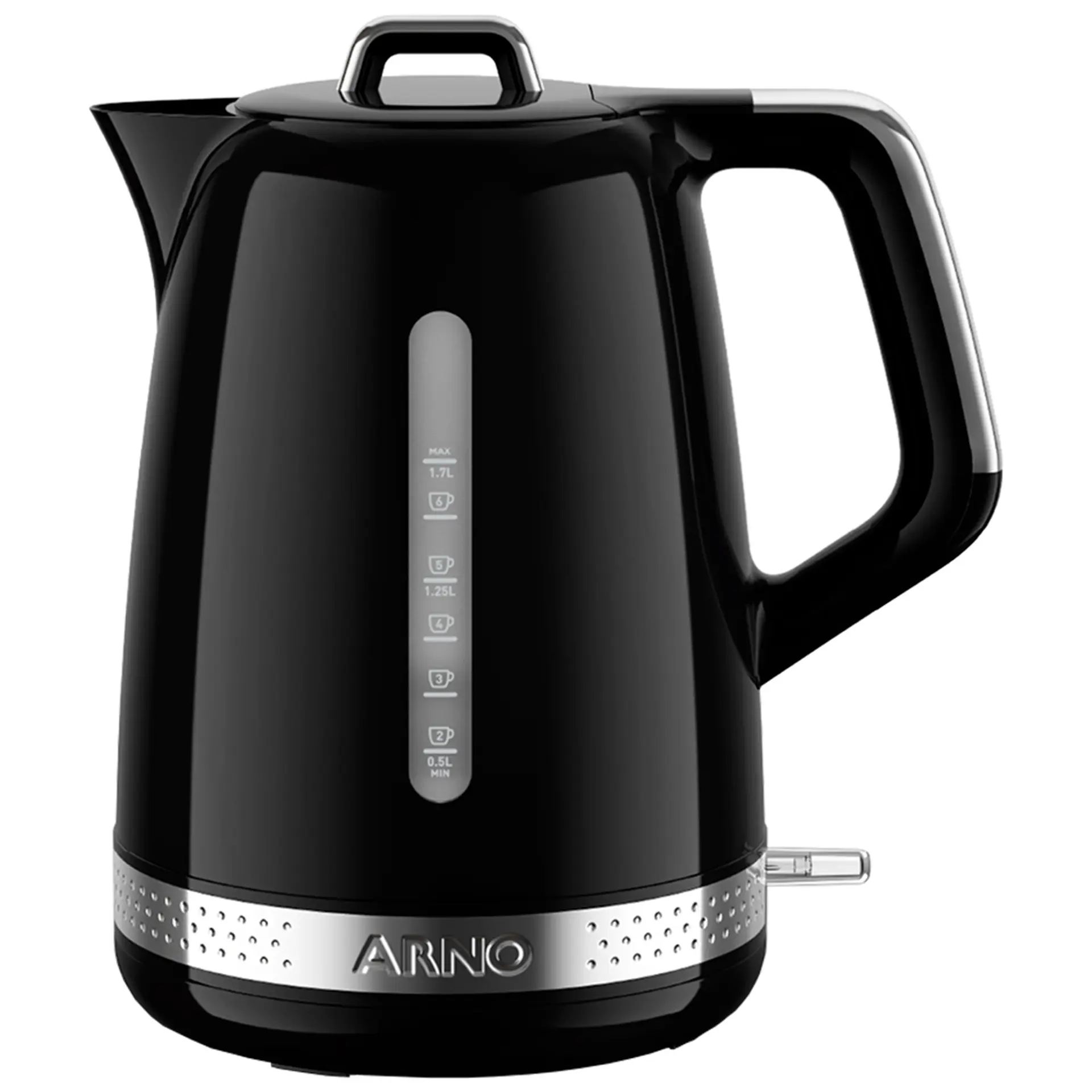 Chaleira Elétrica Arno Soleil 1,7L 1500W - Preto - 110 Volts