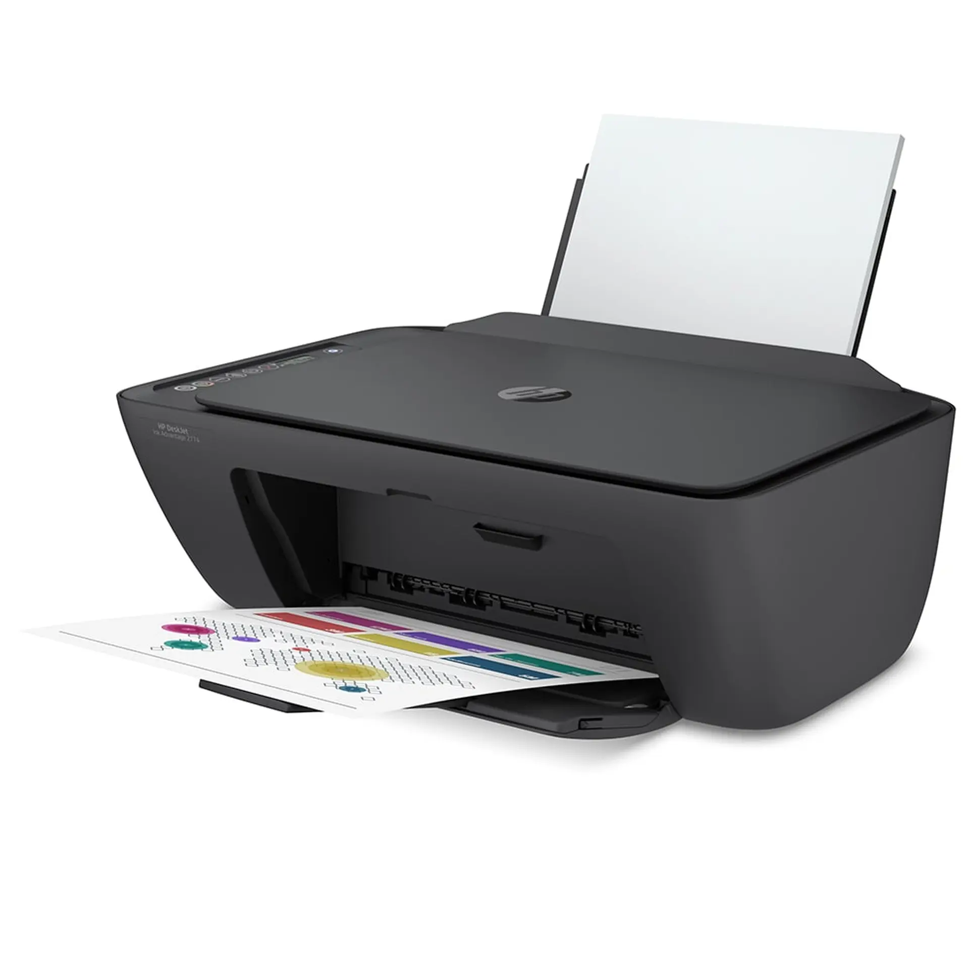 Impressora Multifuncional Jato de Tinta HP Advantage 2774 Colorido - Preto - Bivolt