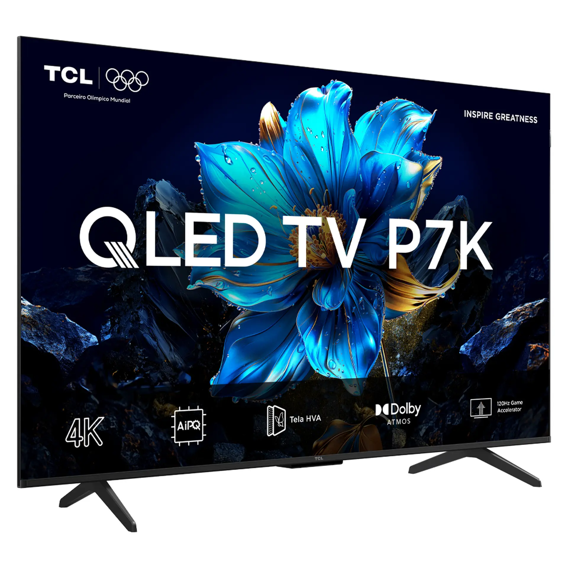 Smart TV TCL QLED 50" 4K HDR10 HDMI Wi-Fi 50P7K