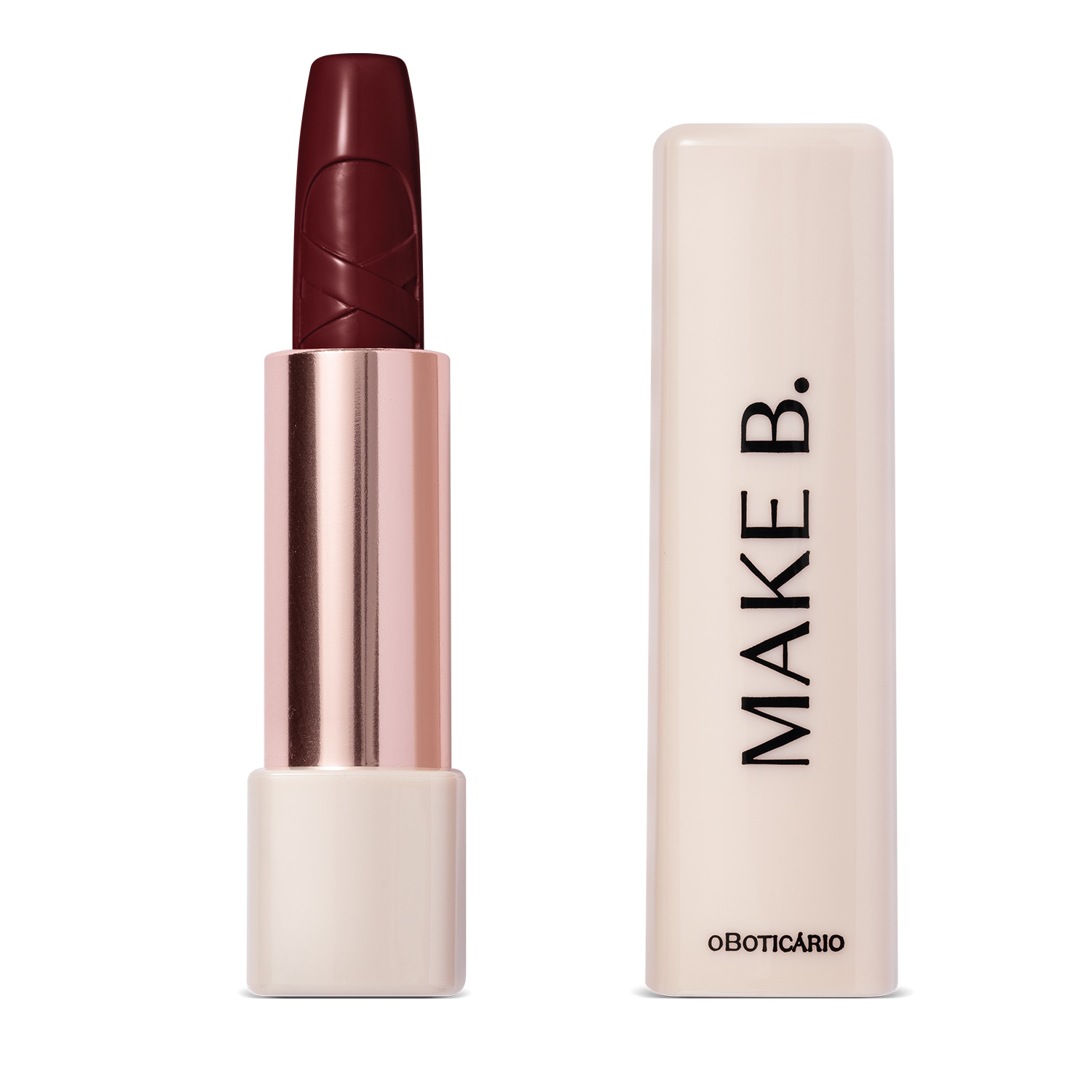 Batom Cremoso Vinho Lace Wine Make B. Urban Ballet 3,6g