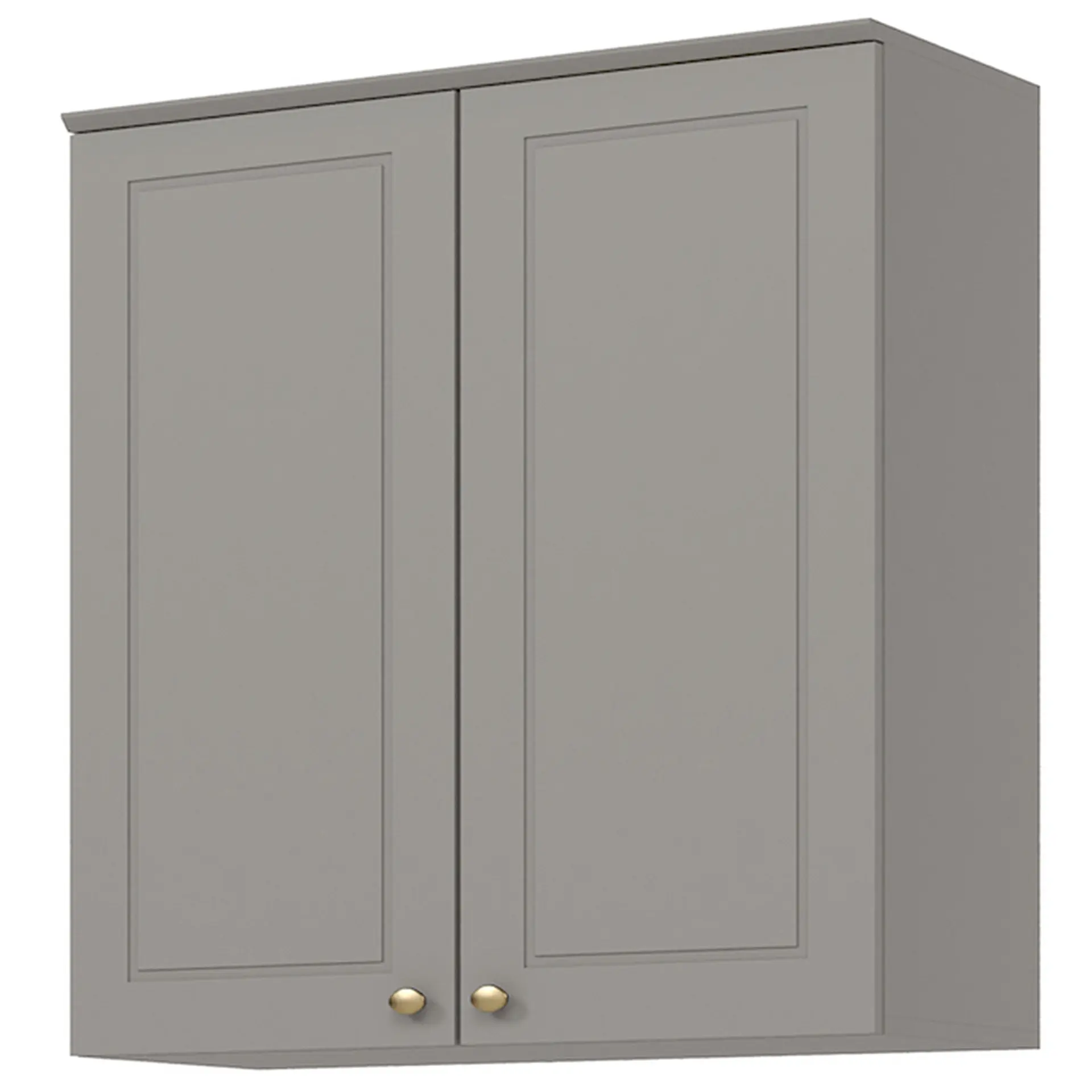 Cozinha Modulada 6 Peças 13 Portas 7 Gavetas Americana Henn - Cinza