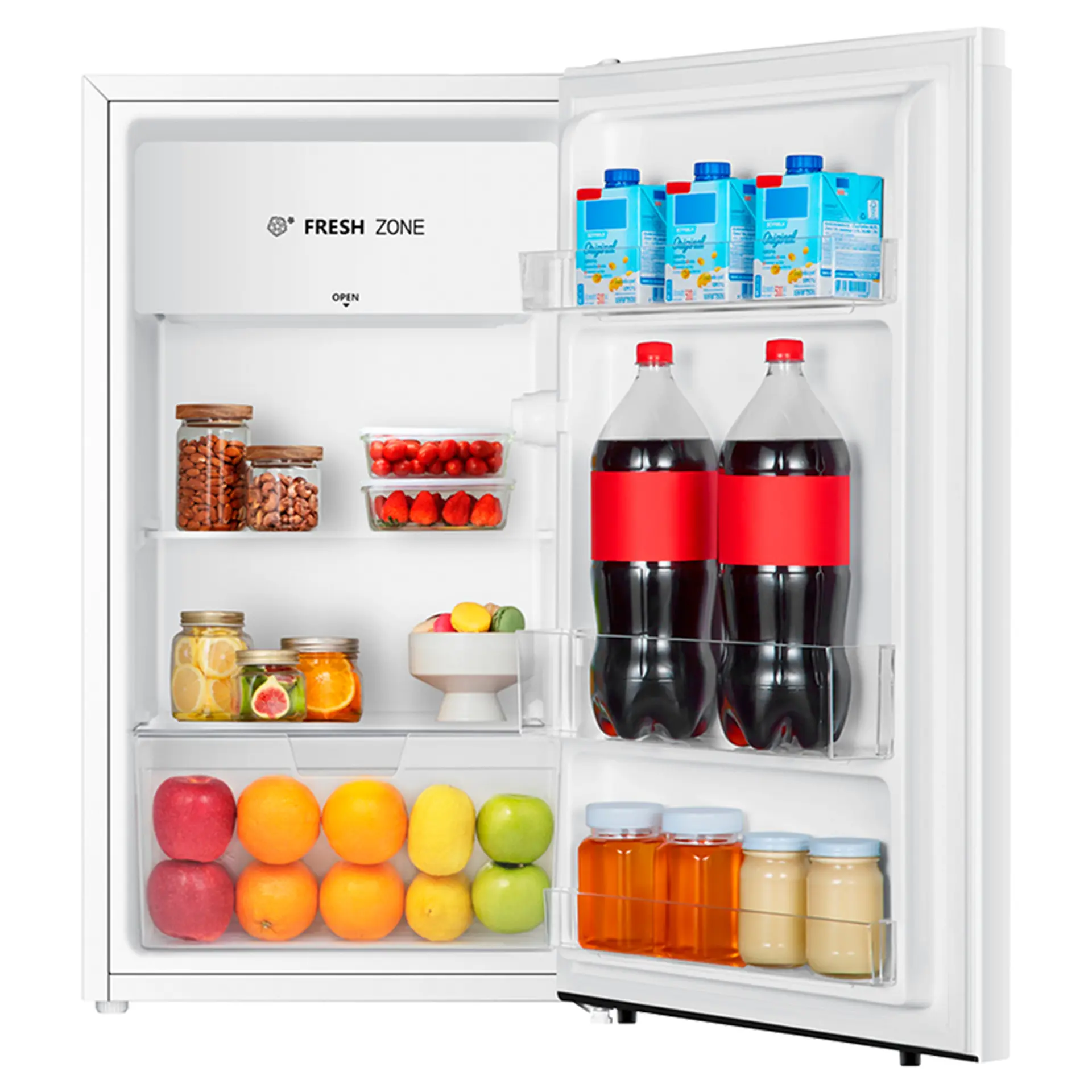 Frigobar Hisense 90L 1 Porta Degelo Manual RR121NW3A - Branco - 220 Volts