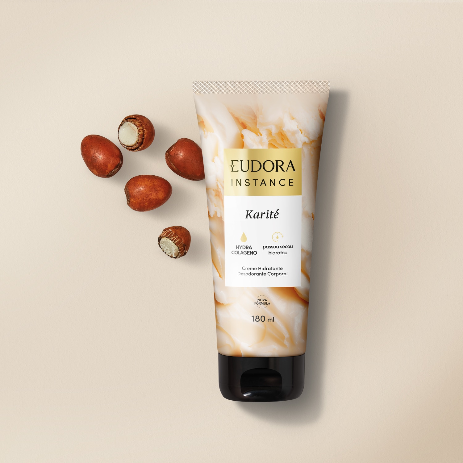 Manteiga Hidratante Desodorante Corporal Instance Karité 180ml