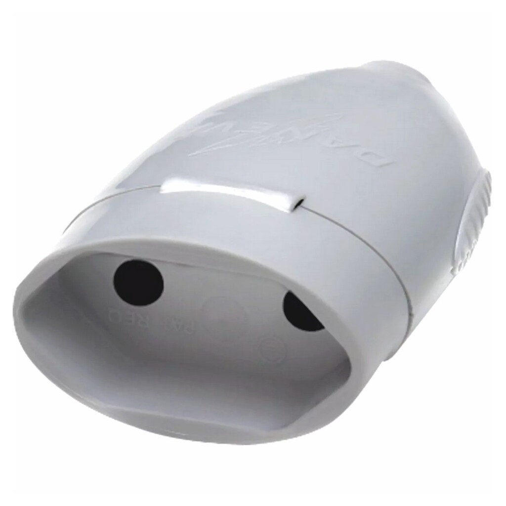 Plug Fêmea Daneva 2 Pinos Redondo 20 Amperes Branco - DN1611 - Unitário