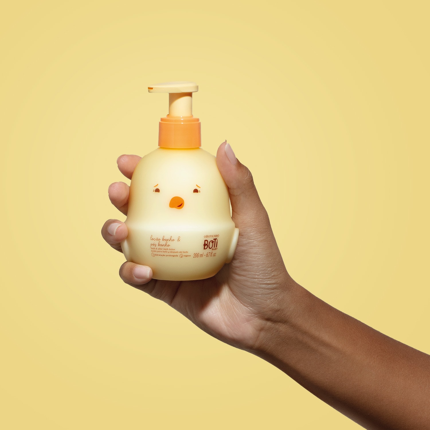 Loção Hidratante Banho e Pós-Banho Boti Baby 200ml
