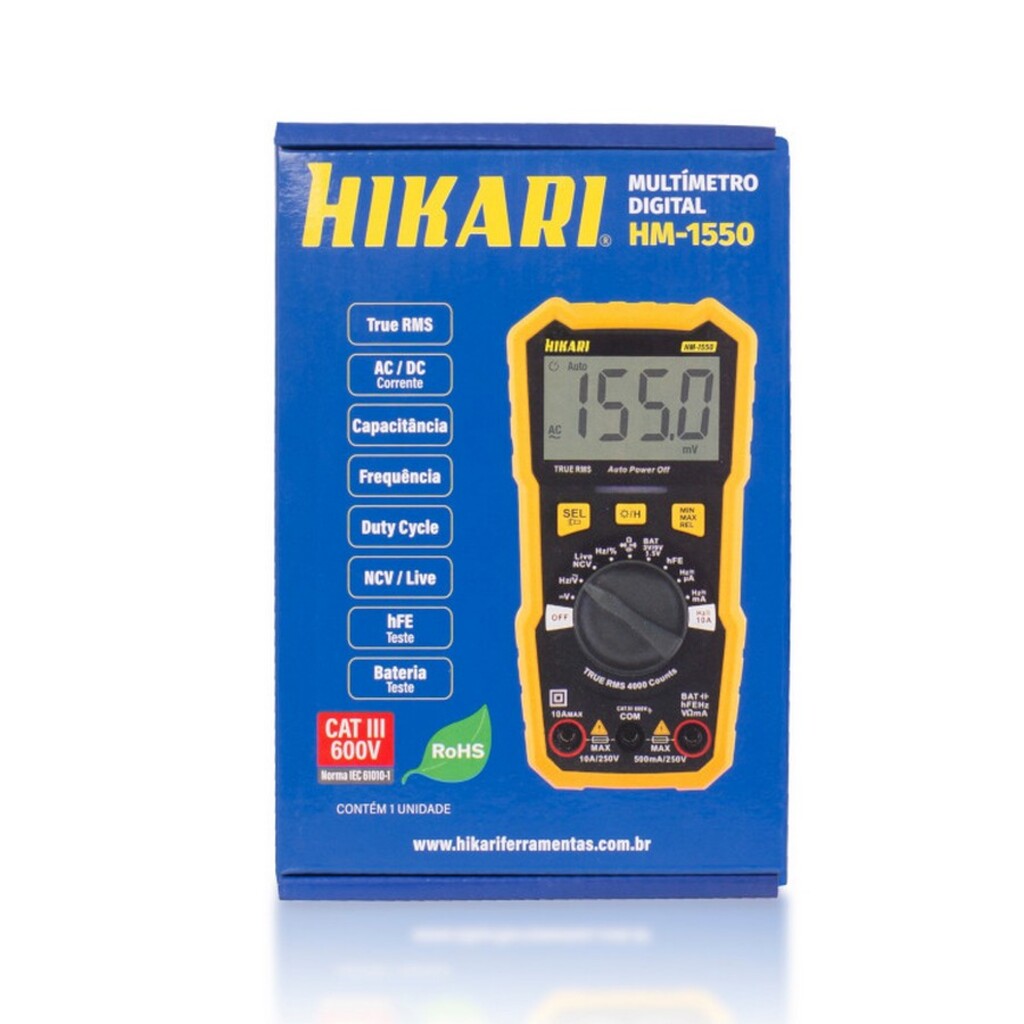 Multímetro Digital Hikari HM--1550 21N287