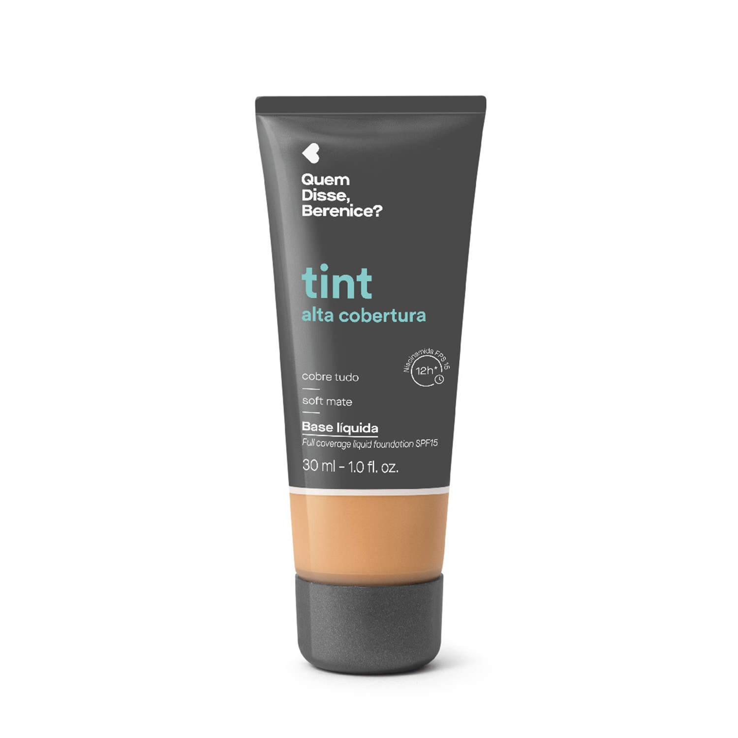 Base Líquida Tint Alta Cobertura Cor 280Q Quem Disse, Berenice? 30ml