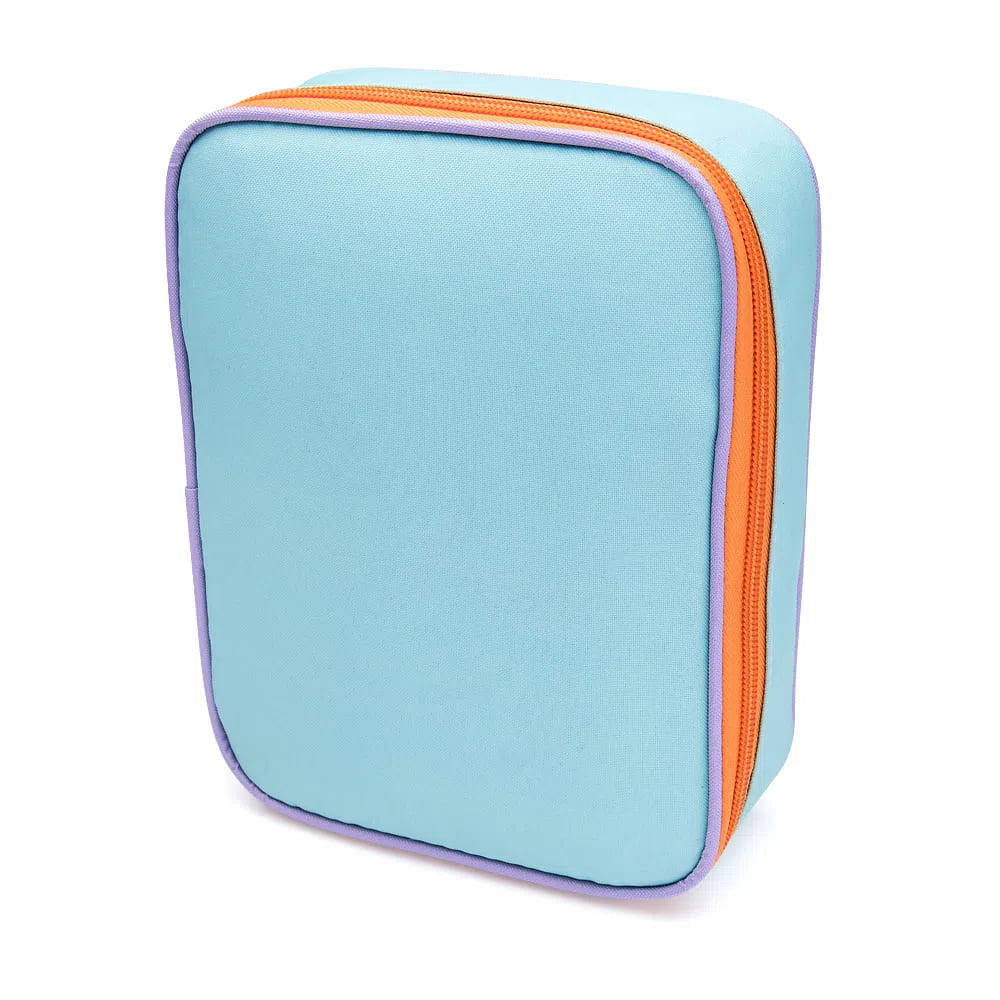 Estojo Escolar Leo e Leo Duplo Retangular Grande Cores