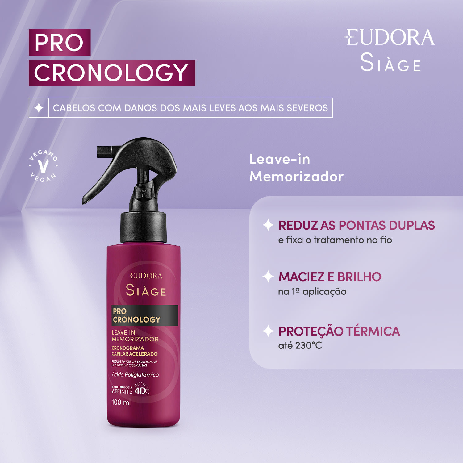 Leave in Memorizador Siàge Pro Cronology 100ml