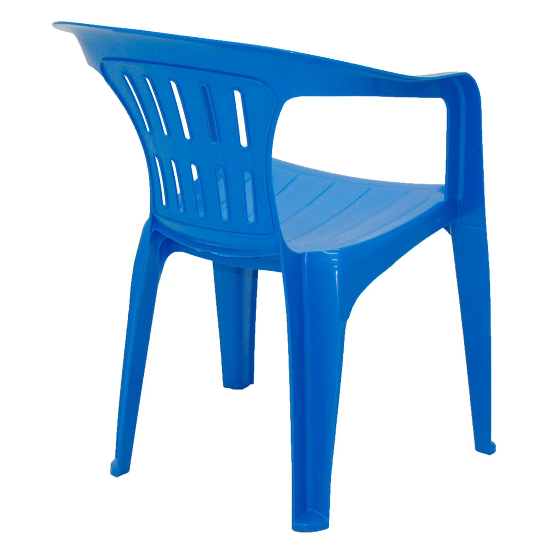 Cadeira Poltrona de Plástico Atalaia Tramontina até 120Kg - Azul
