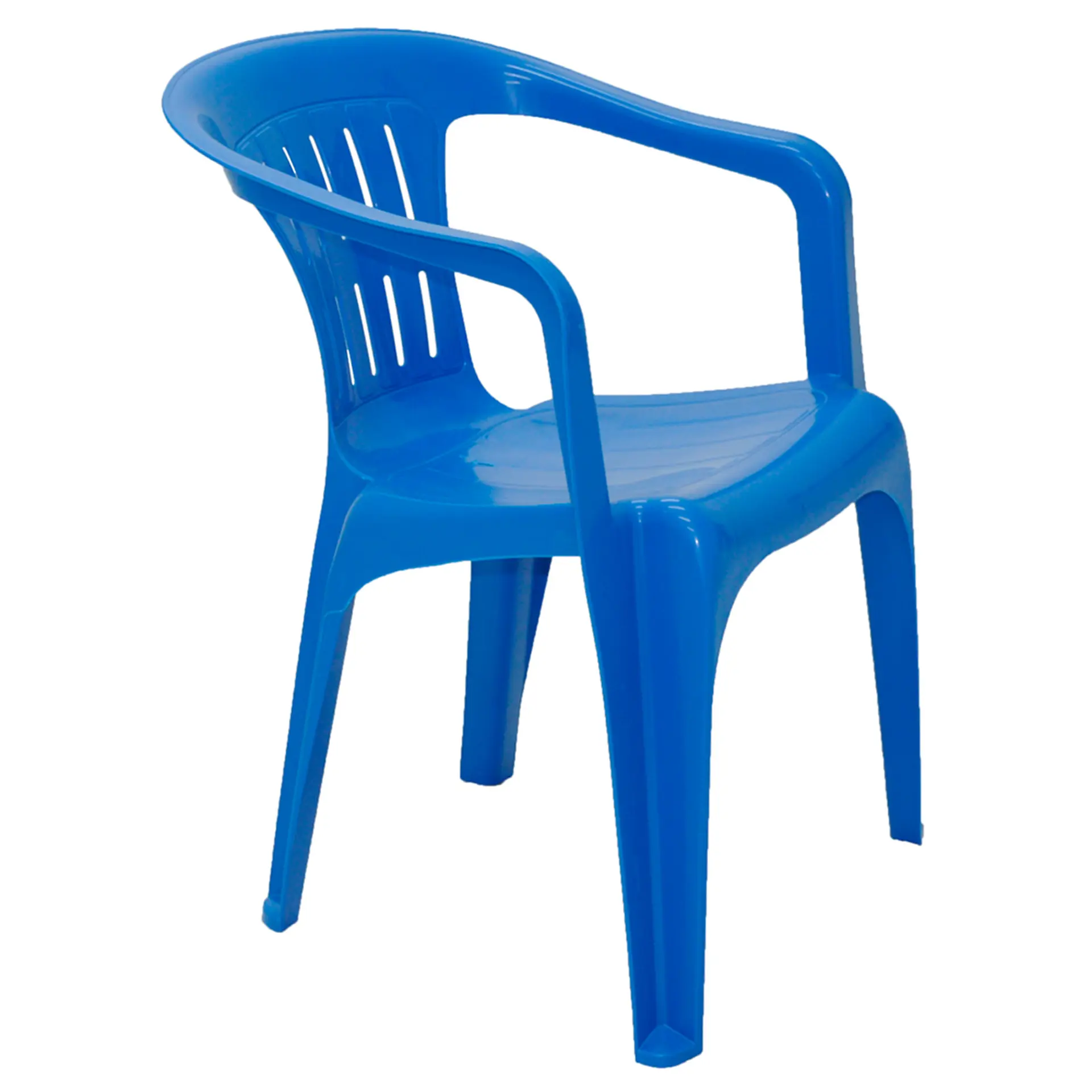 Cadeira Poltrona de Plástico Atalaia Tramontina até 120Kg - Azul