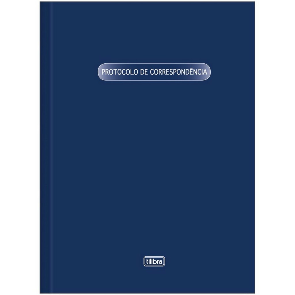 Livro Protocolo de Correspondência 52 Fls 153x216 Pacote com 10 Unidades - Tilibra - 126861