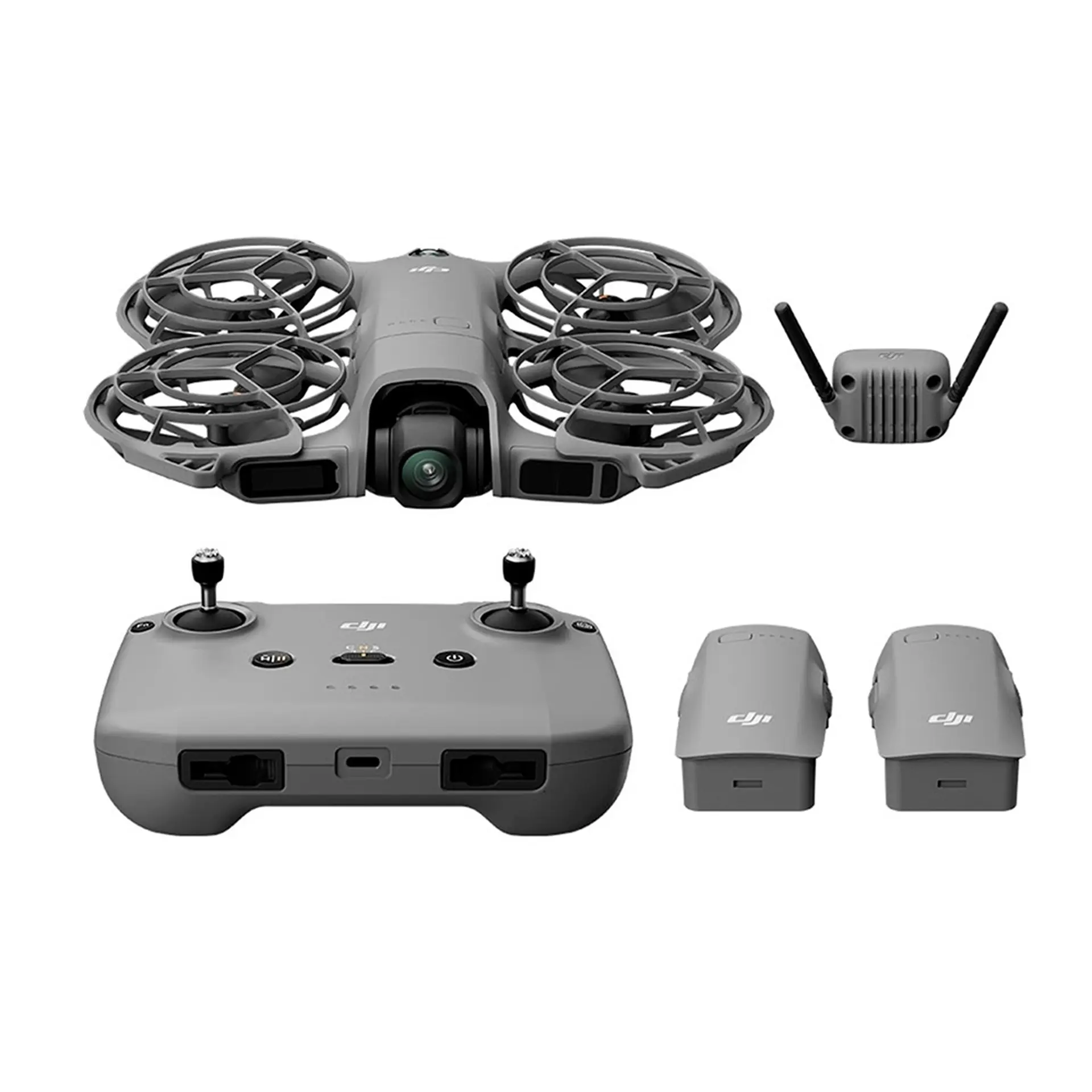 Drone DJI Neo 2 Fly More Combo Sem Tela 1 Bateria DJI071 - Cinza - Bivolt