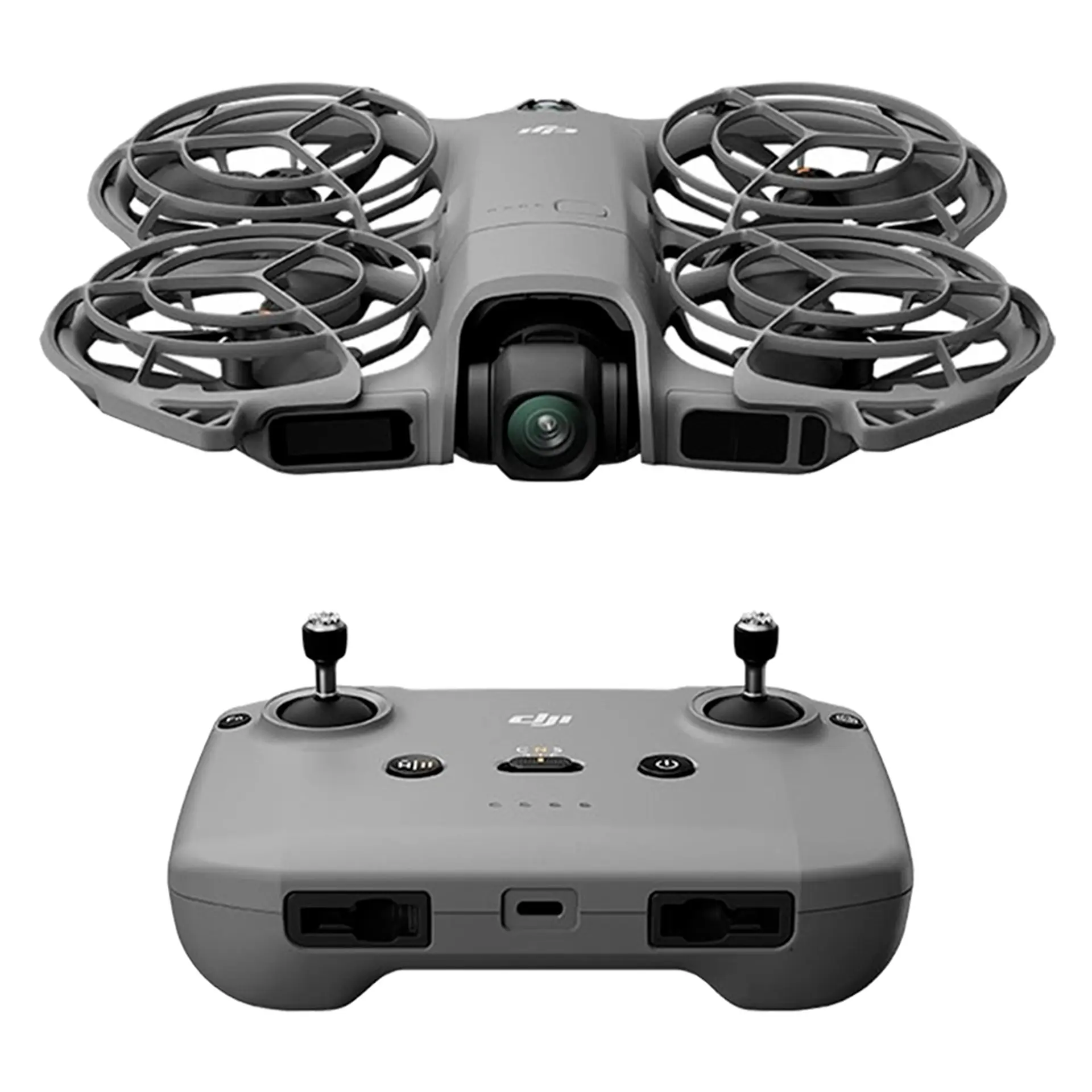 Drone DJI Neo 2 Fly More Combo Sem Tela 1 Bateria DJI071 - Cinza - Bivolt