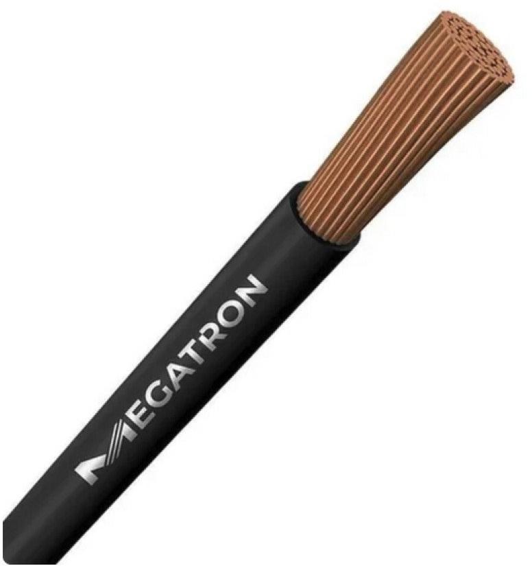 Cabo de Energia Flexível 750V 4mm Preto Megatron 7702 Vendido por Metro
