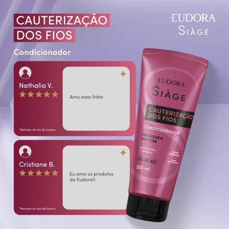 Condicionador Siàge Cauterização dos Fios 200ml Eudora