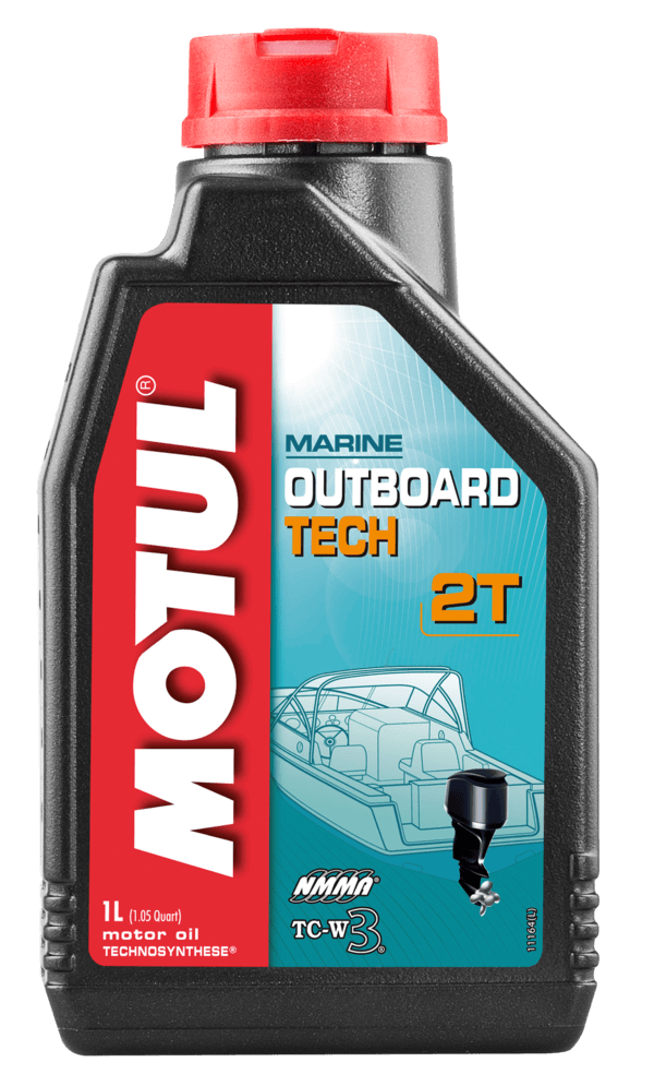 Óleo Para Motor Náutico Semissintético MOTUL OUTBOARD TECH 2T 1L 102789