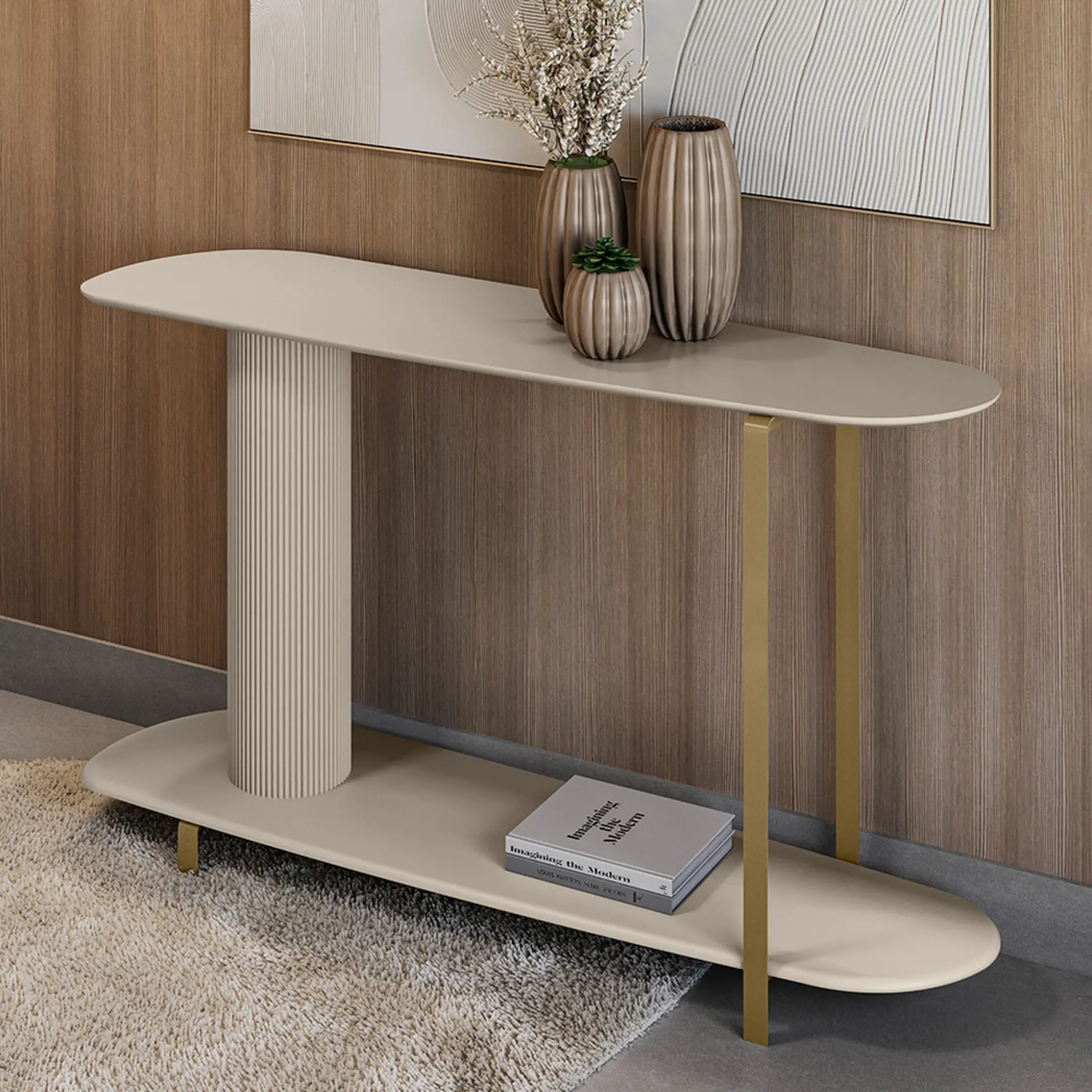Aparador MDP e MDF Olimpo Linea Brasil - Off White