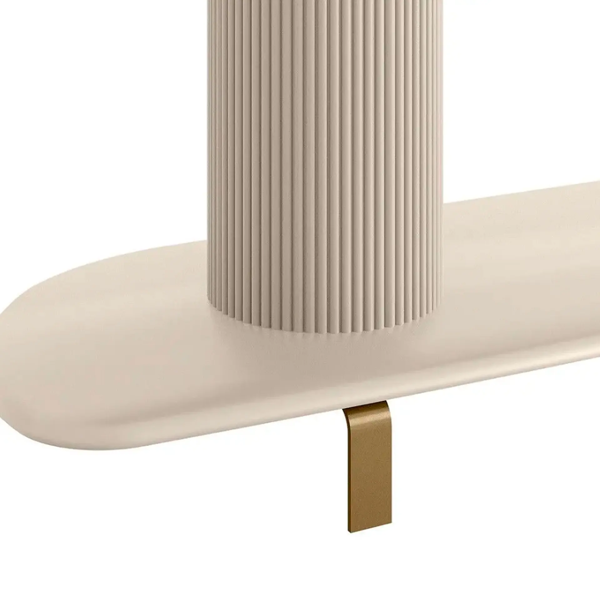 Aparador MDP e MDF Olimpo Linea Brasil - Off White