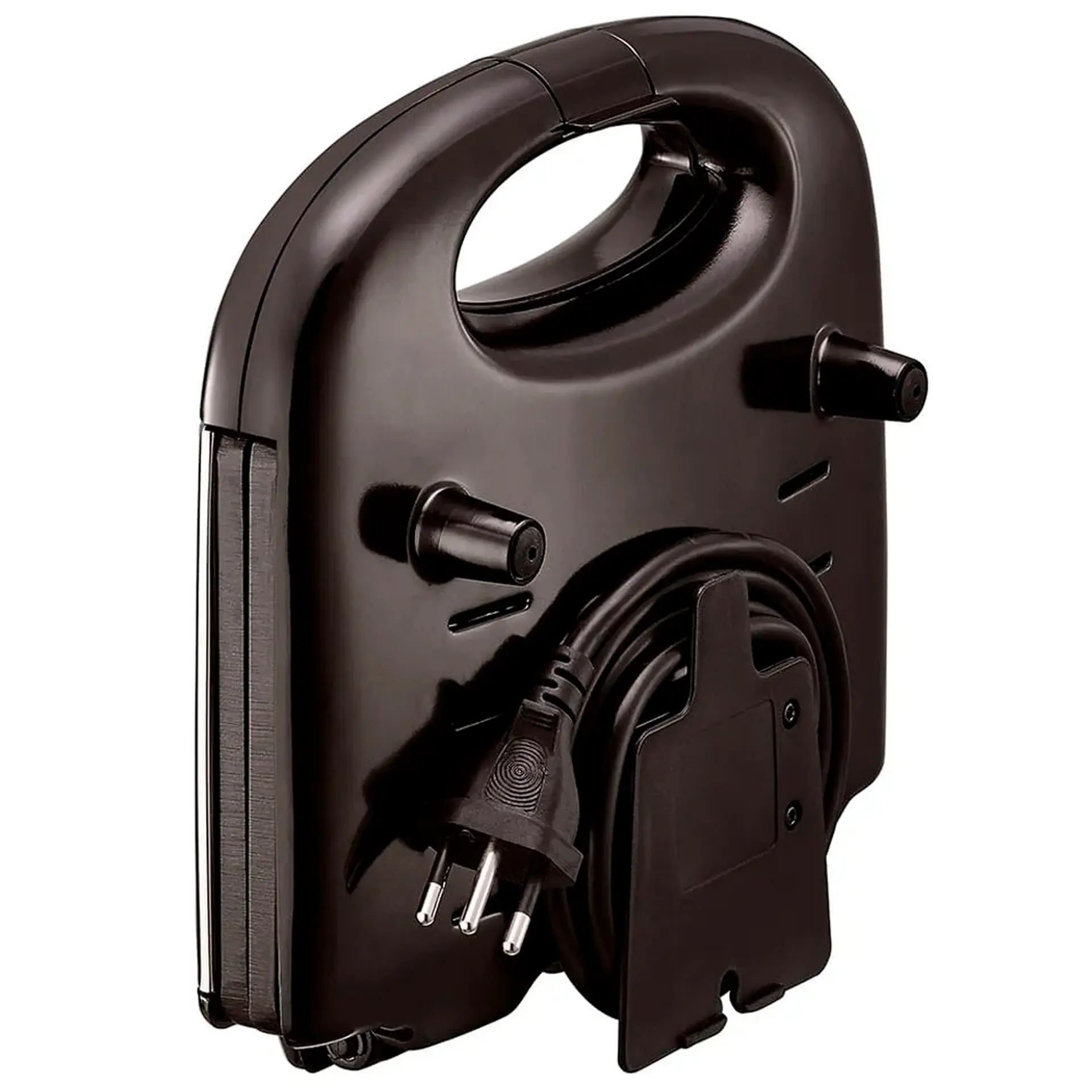 Sanduicheira Arno Compacta Antiaderente SACS 700W - Preto/Inox - 220 Volts