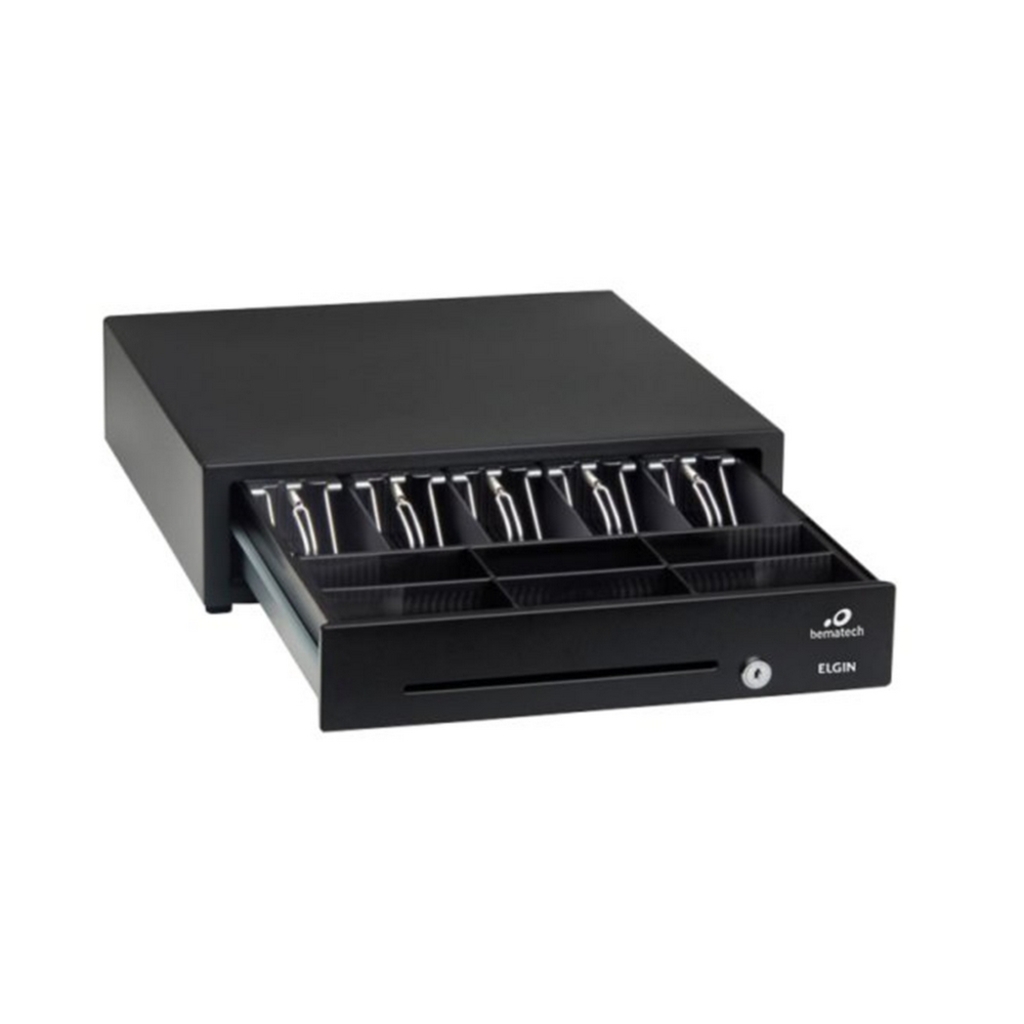 Gaveta para Dinheiro PDV Caixa Bematech Preto - GD-56M - 46BGD5600211