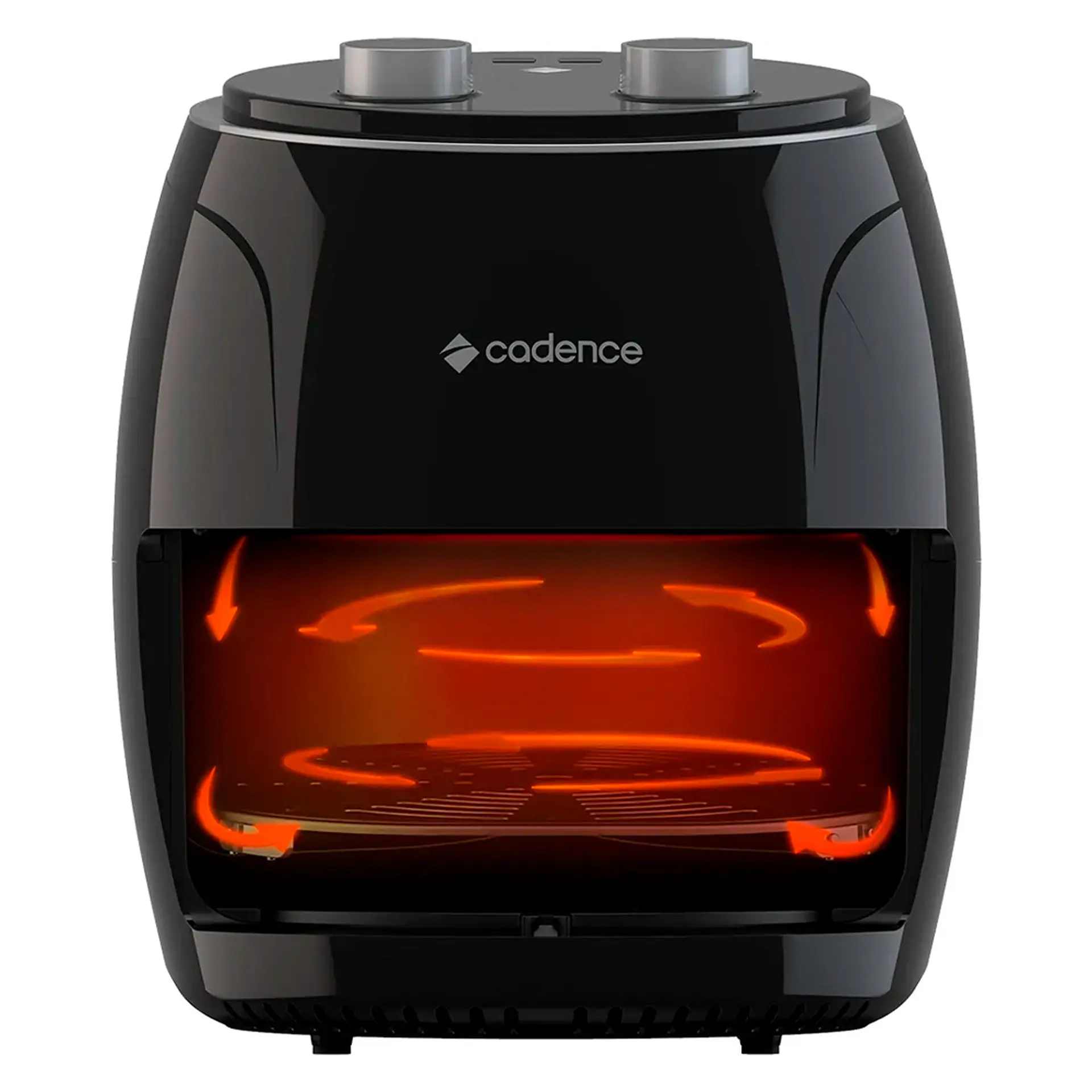 Fritadeira Elétrica Air Fryer Cadence Super Cook FRT410 3,8L 1300W com Timer - Preto - 220 Volts