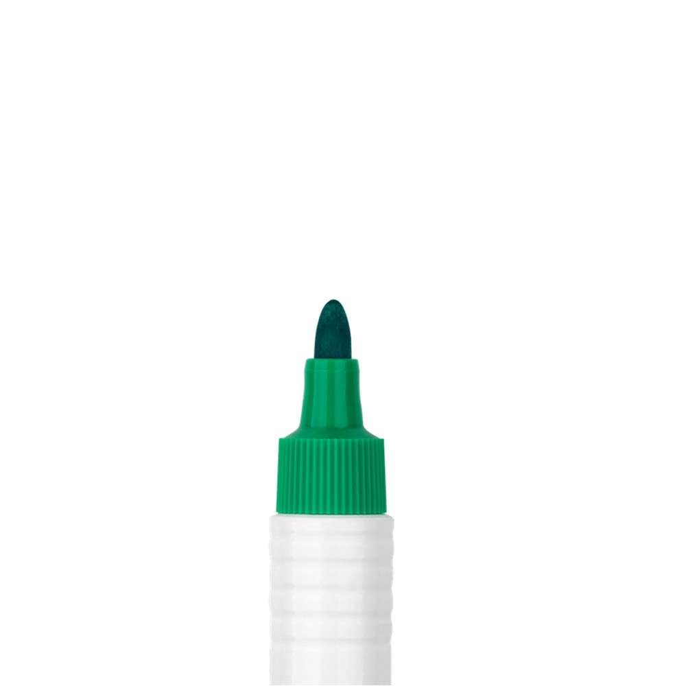 Caneta Quadro Branco 3mm Caixa 12 Unidades Verde BRW CA3204