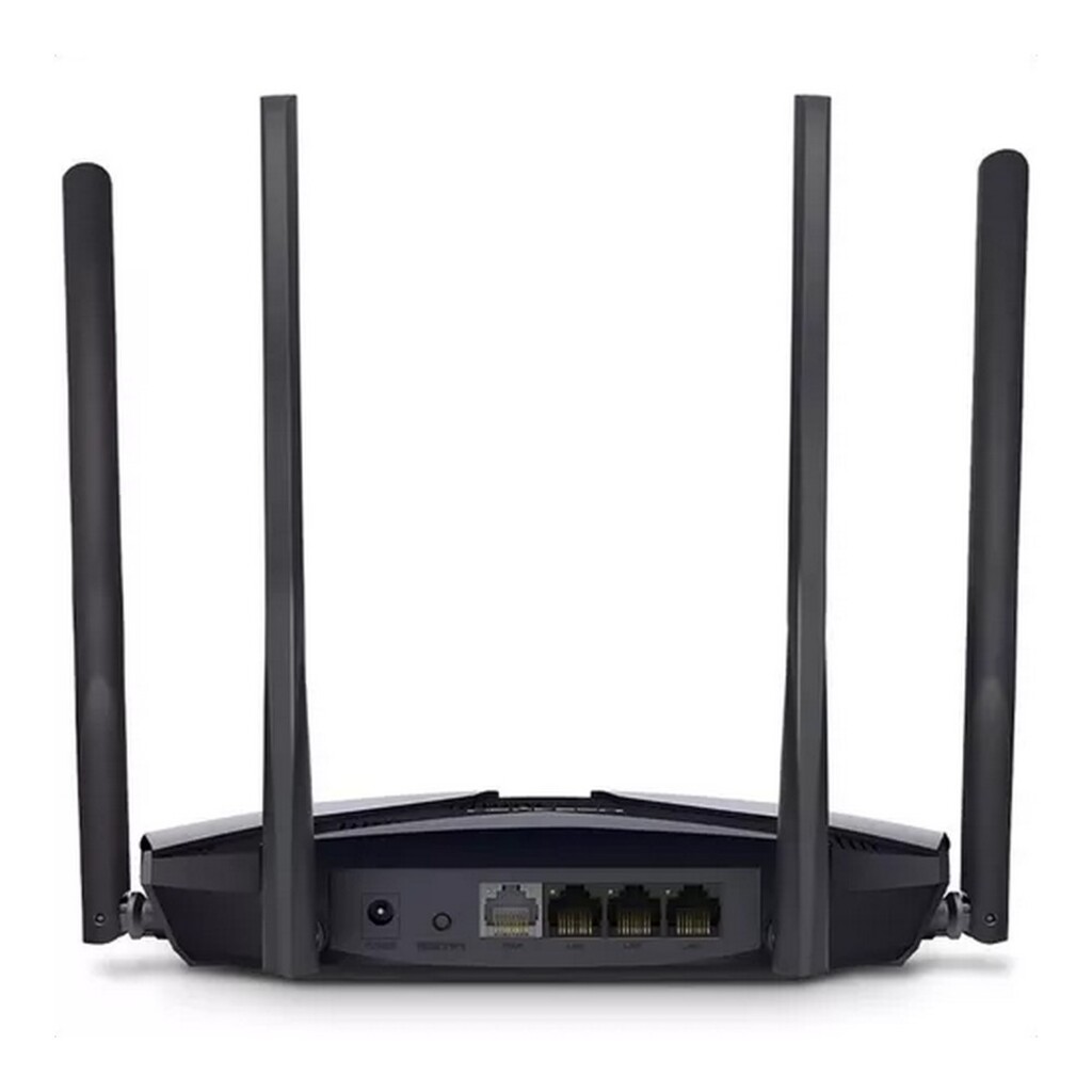 Roteador Wireless Mercusys AX3000 Gigabit Dual Band Mesh Wi-Fi 6 com 4 Antenas - MR80X  140018