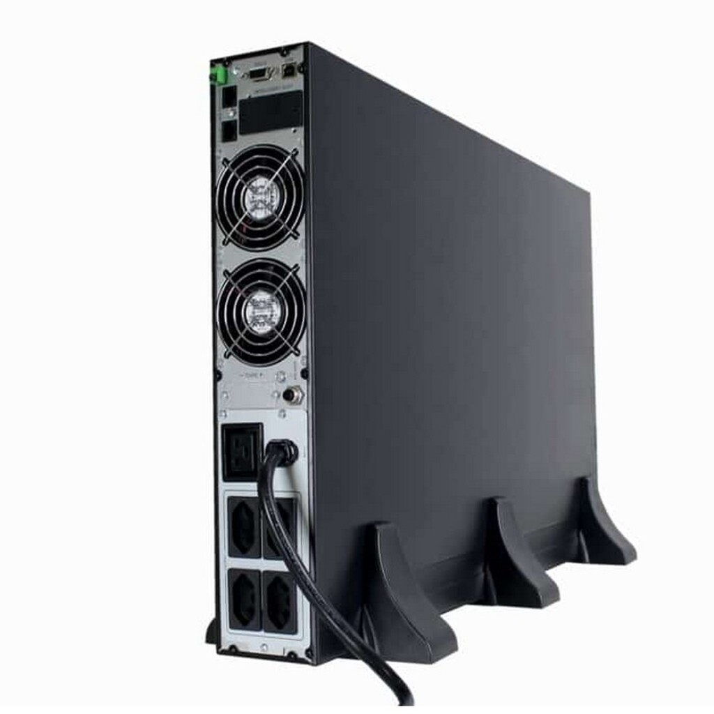No-Break Senoidal On-Line de Dupla Conversão TS Shara Senno 3.0 KVA Entrada 115v e Saída 115v 6 Baterias 12V 9AH -  Tipo Rack - 19. 6803