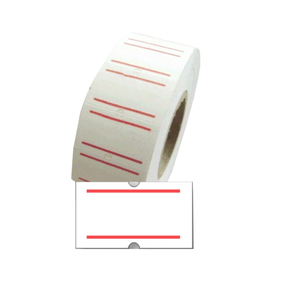 Etiqueta Preço 12mm x 21mm x 10 Metros com Furo Tarja Clair - Unitário - MX-TARJA 85