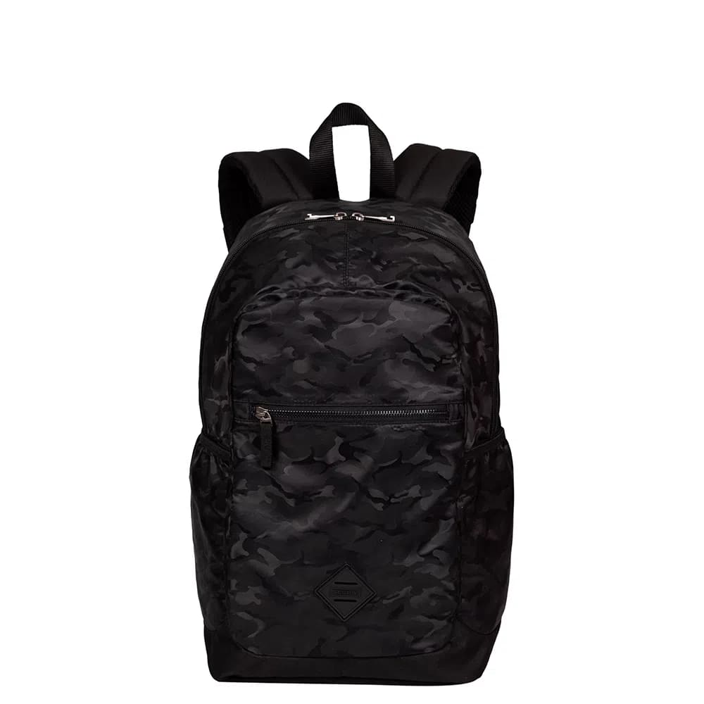 Mochila de Costa Sestini Magic Camuflada Grande Preto