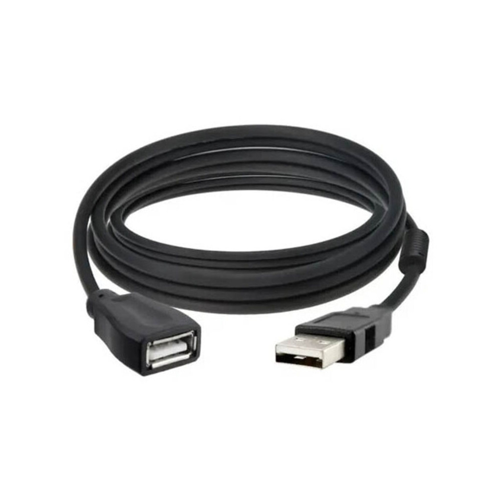 Cabo USB A-Macho - A-Fêmea 2,5 Metros 2.0 Preto Comtac - 28129092