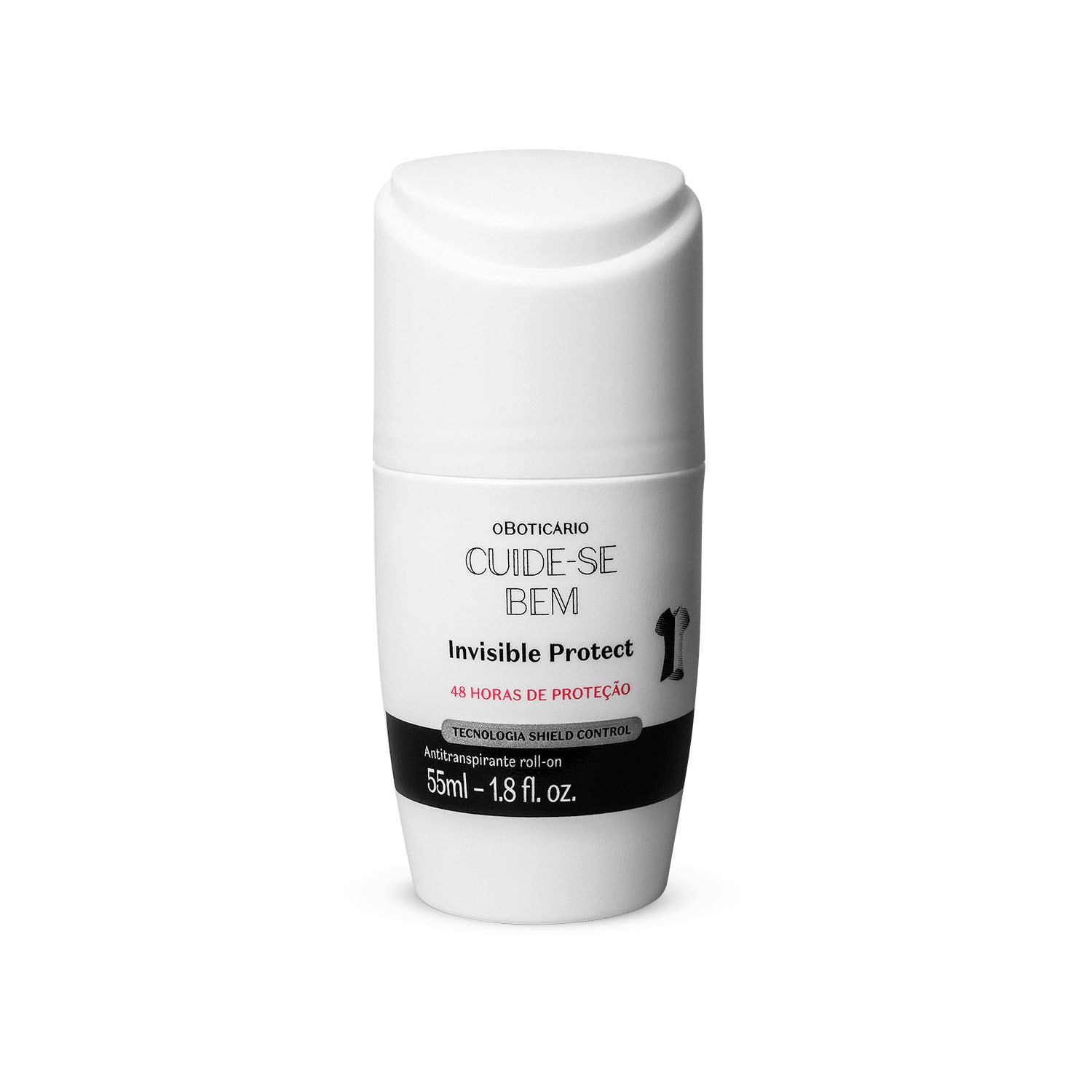 Antitranspirante Roll-on Cuide-se Bem Invisible Protect 55ml