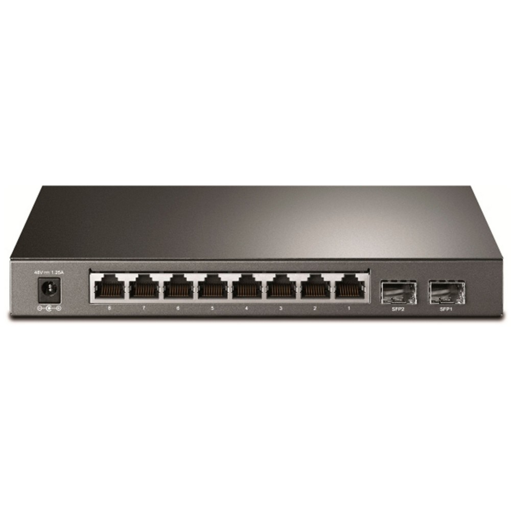 Switch PoE+ Omada Tp-Link SG2210P 8 Portas 10/100/1000 Mbps 2 Portas SFP JetStream