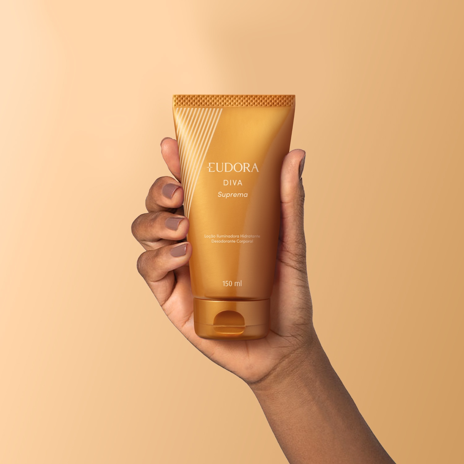 Loção Iluminadora Hidratante Desodorante Colônia Corporal Diva Suprema 150ml